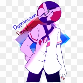 Countryhumans Wiki, HD Png Download - dominican republic flag png
