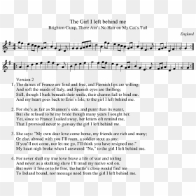 Sheet Music, HD Png Download - cat tail png