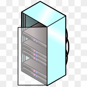 Server Clipart Server Pc - Server Rack Icon, HD Png Download - pc icon png
