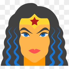 Wonder Woman Icon - Logo Wonder Woman Clipart, HD Png Download - woman icon png