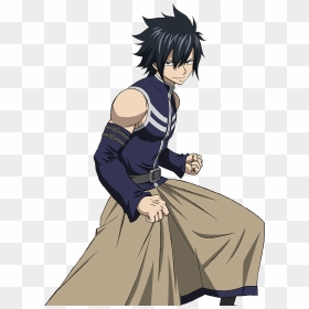 Fairy Tail Gray Png - Gray Fullbuster, Transparent Png - fairy tail png