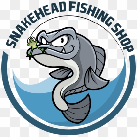 Snake Head Fish Logo, HD Png Download - snake head png