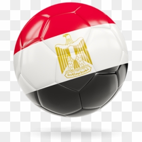 Glossy Soccer Ball - Egypt Flag Ball Png, Transparent Png - soccerball png