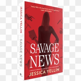 Savage News Med-noshadow - Book Cover, HD Png Download - savage png