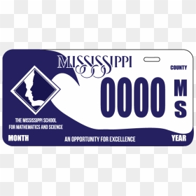 This Proposed License Plate Would Bring %2424 Per Order - Mississippi License Plates Designs, HD Png Download - license plate png