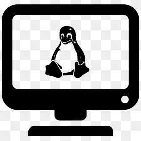 Pc Png Icon - Linux Client Icon, Transparent Png - pc icon png
