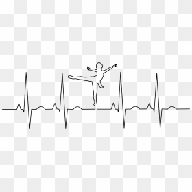 Ballet Dancer Ekg Clip Arts - Arts And Health, HD Png Download - ballet png