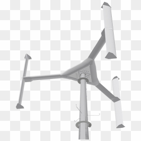 The Ecovert - Vertical Axis Wind Turbine Transparent, HD Png Download - wind turbine png
