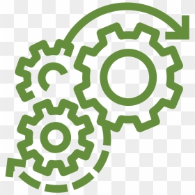 Implementation Icon, HD Png Download - gears icon png