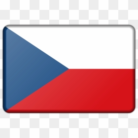 Czech Republic Flag Clip Arts - Flag Of The Czech Republic, HD Png Download - dominican republic flag png