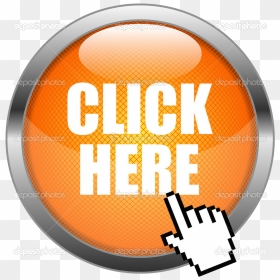 Tester Clipart, HD Png Download - click here button png