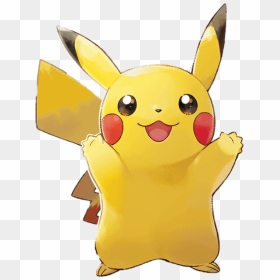 Pikachu Let"s Go Png , Png Download - Pokemon Pikachu, Transparent Png - yee png