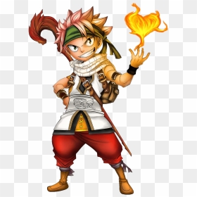 Fairy Tail Png Transparent Background - Natsu Fairy Tail Chibi, Png Download - fairy tail png