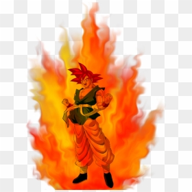 Goku God Aura Pinterest Png Dbz God Aura - Goku Gt Super Saiyan God, Transparent Png - dbz aura png