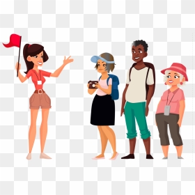 Kind Clipart Group 10 Person - Tour Guide Clipart Png, Transparent Png - group png