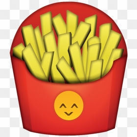Fries Emoji Png, Transparent Png - food emoji png