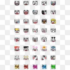 Icons Set School, HD Png Download - creepy face png