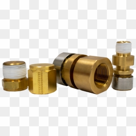 Connectors & Plug Group Shot - Brass, HD Png Download - shot png