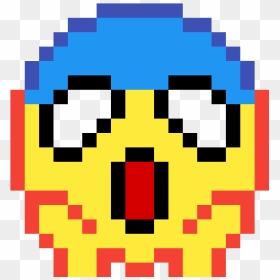 Transparent Triste Png - Emoji Pixel Art Minecraft, Png Download - lol emoji png