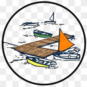 Boat Dock Clipart - Floating Dock Clip Art, HD Png Download - fishing boat png