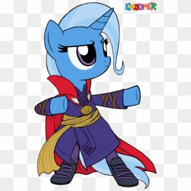 Artist Enzomersimpsons Bipedal - Doctor Strange En Pony, HD Png Download - doctor strange png
