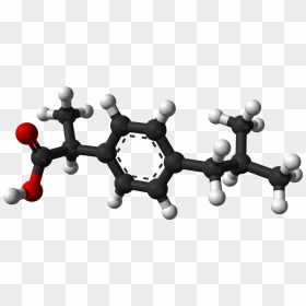 Ibuprofen 3d Balls - Ibuprofen Enantiomers, HD Png Download - balls png