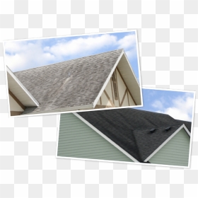 Both Light And Dark Colored Roofs Show Discoloration - Roof, HD Png Download - light streaks png