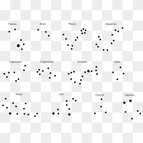Zodiac Constellations Png Image - Small Gemini Constellation Tattoo, Transparent Png - constellations png