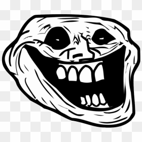 Trollface Background Transparent - Troll Face, HD Png Download - troll faces png