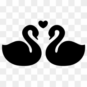 Swan Png Image Background - Silhouette Swan Png, Transparent Png - swan png