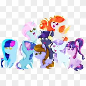 Transparent My Little Pony Group Png - Mlp Base Alicorn Group, Png Download - group png