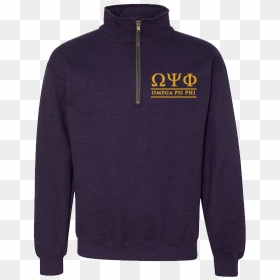 Hoodie, HD Png Download - omega psi phi shield png