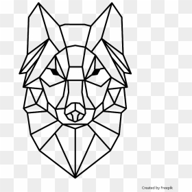 Read Children Books Online For Free, Or Start Book - Geometric Wolf Tattoo Template, HD Png Download - start png