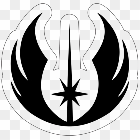 Star Wars Jedi - Logo Jedi Star Wars, HD Png Download - jedi symbol png