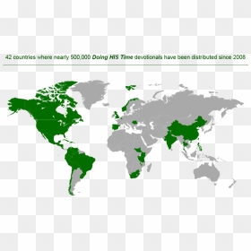 Dht Map - World Map, HD Png Download - prison png