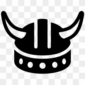 Viking Helmet Filled Icon - Epoca Vikinga, HD Png Download - viking png