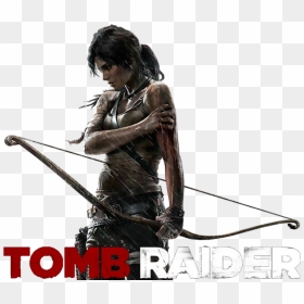 Tomb Raider Transparent Background - Tomb Raider Ps4 Poster, HD Png Download - tomb raider logo png