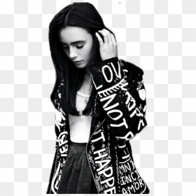Lily Collins Png - Photo Shoot, Transparent Png - lily collins png