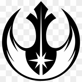 Jedi Rebel Alliance Logo, HD Png Download - jedi symbol png