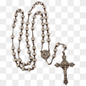 Sterling Hill Mark Rosary With Sterling Crucifix & - Clipart Rosary Transparent Background, HD Png Download - rosary png