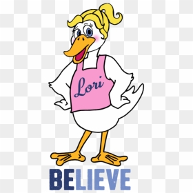 Believe Duck For Website - Cartoon, HD Png Download - pond png