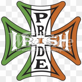 Irish Pride Iron Cross - Emblem, HD Png Download - iron cross png