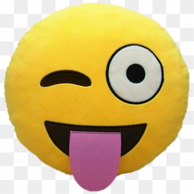 Emoji Smiley Laugh Face Lol Cute Funny - Smile Pillow, HD Png Download - lol emoji png