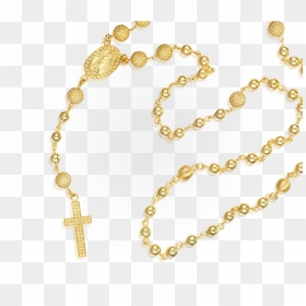 Thumb Image - Gold Rosary Png, Transparent Png - rosary png