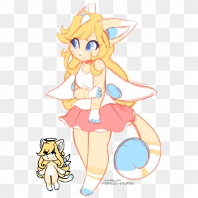 [personal] Meowth/togekiss Girl - Cartoon, HD Png Download - meowth png