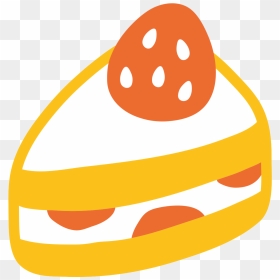 Cake Slice Emoji Android, HD Png Download - food emoji png