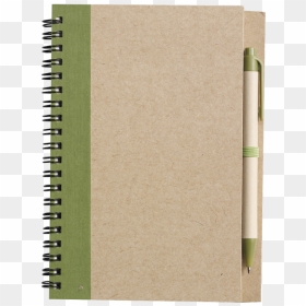 Recycled Spiral Notebook And Pen - Eco Notebooks, HD Png Download - spiral notebook png