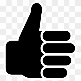 Thumbs Up Vector - Royalty Free Thumbs Up, HD Png Download - youtube thumbs up button png