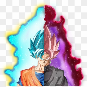 Transparent Zamasu Png - Dragon Ball Super Goku Y Black, Png Download - dbz aura png