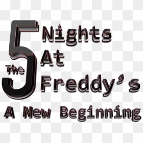 Five Nights At Freddys Logo Png - Five Nights At Freddy's 5 Logo, Transparent Png - five nights at freddy's logo png